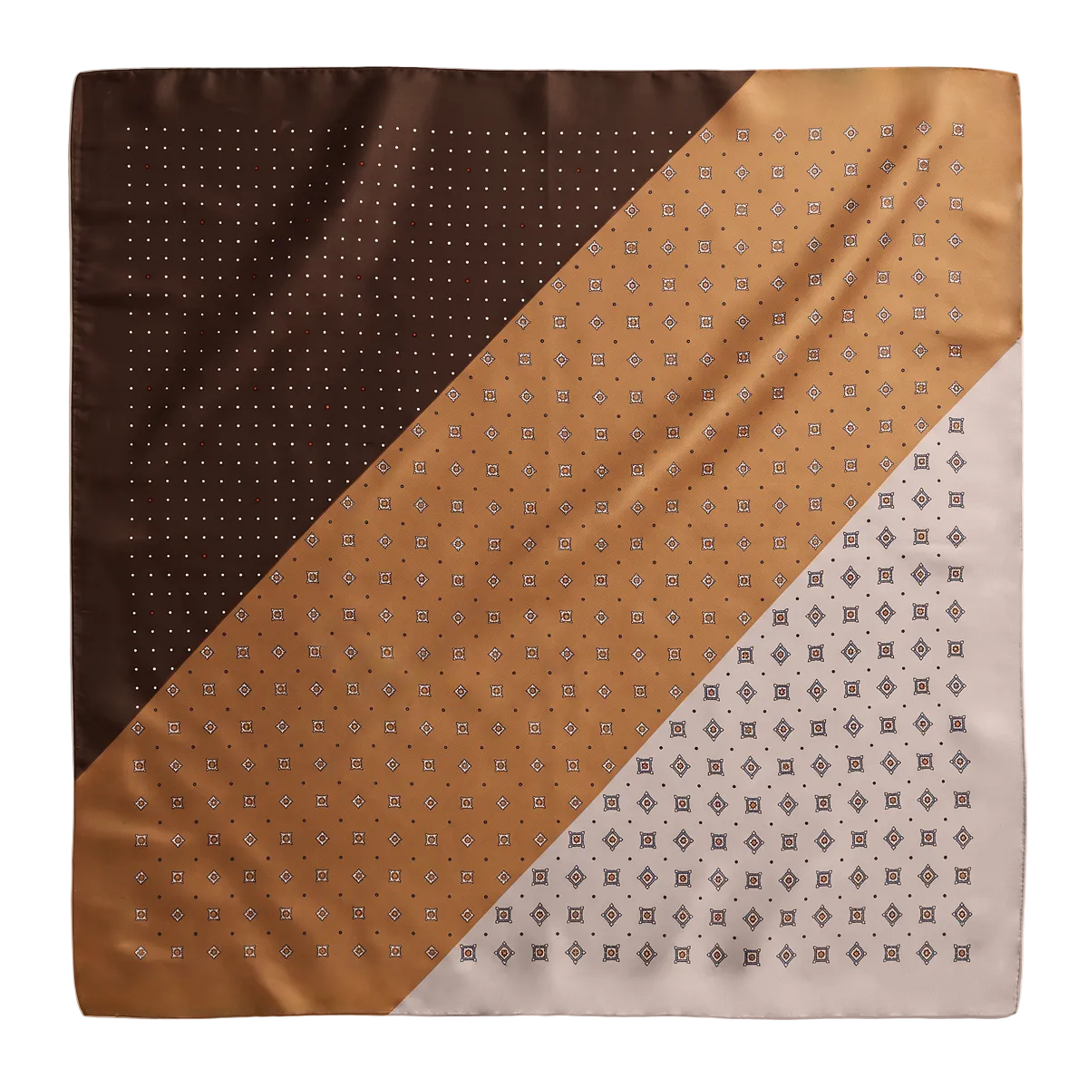 Bronzite | צעיף מרובע 100% משי